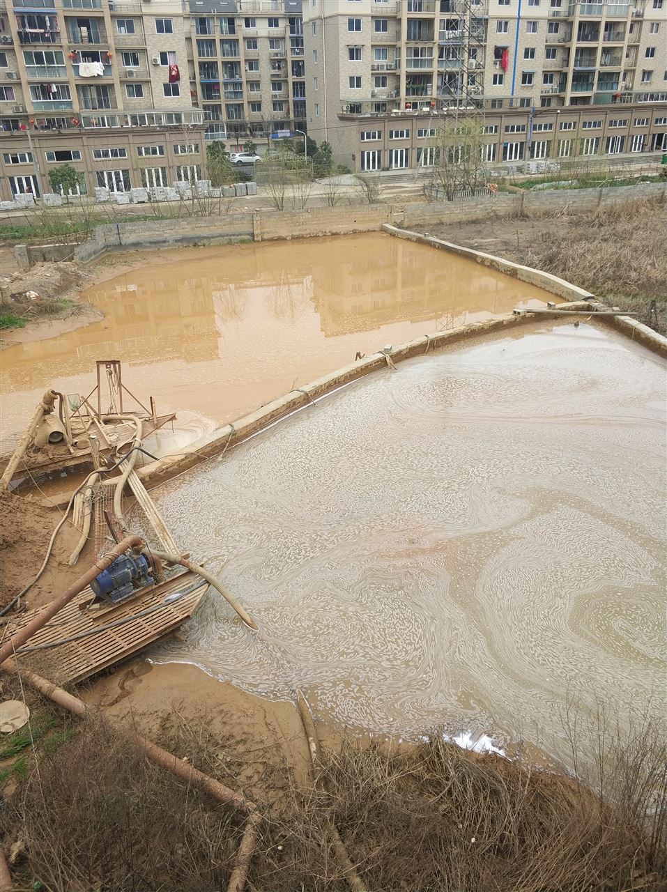 游仙沉淀池淤泥清理-厂区废水池淤泥清淤
